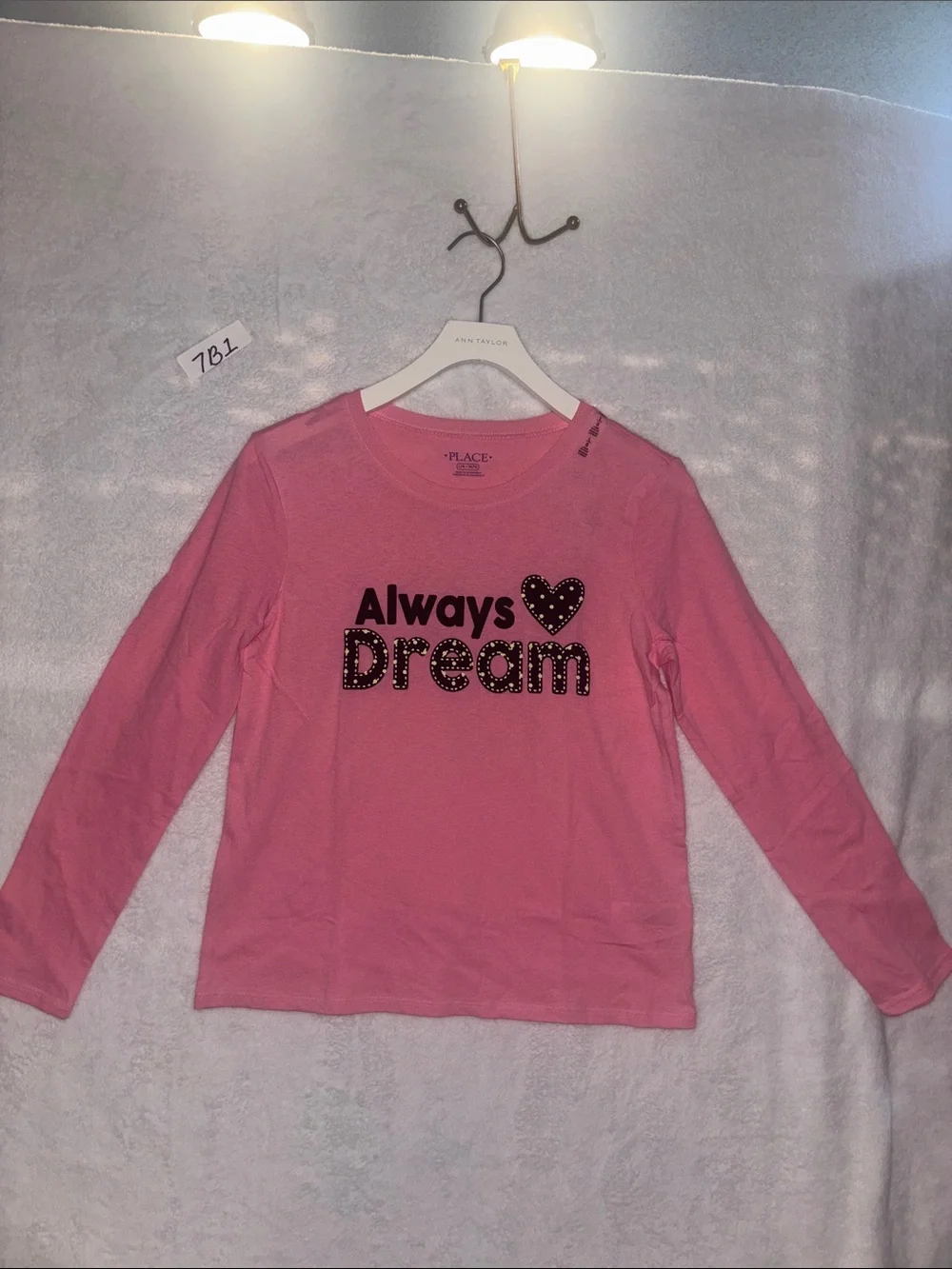Always dream long sleeve girls 10/12 NWT